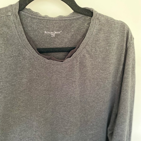 Rough Dress Casual Long Sleeve Shirt - Picture 4 of 4